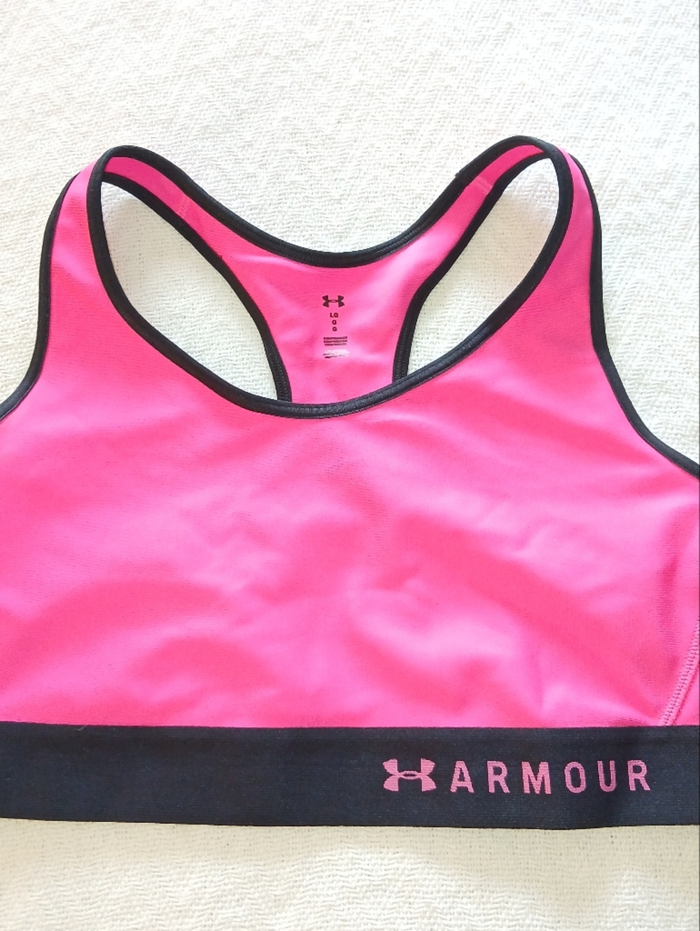Sz.L Womens Under Armour Mid Keyhole Sports Bra
